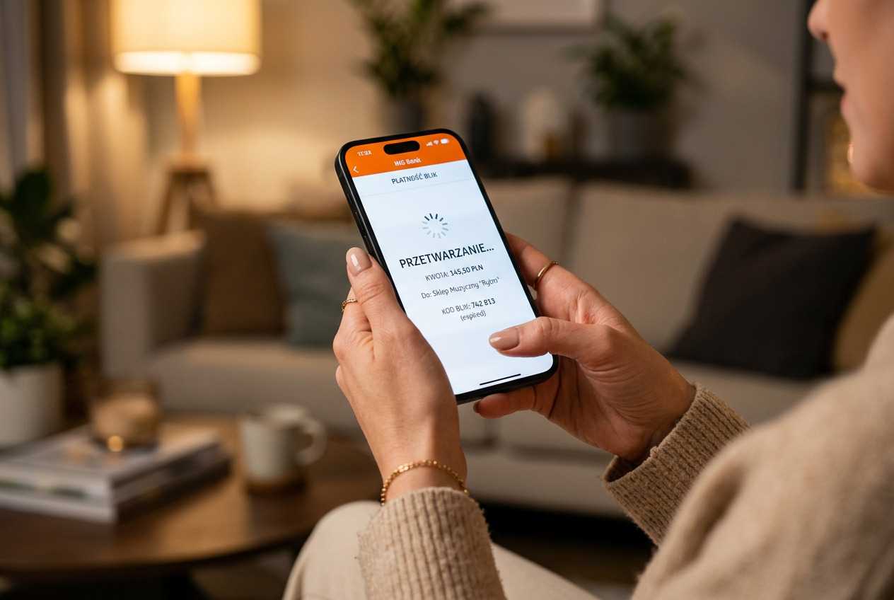 Szybka płatność mobilna w kasynie online za pomocą smartfona.